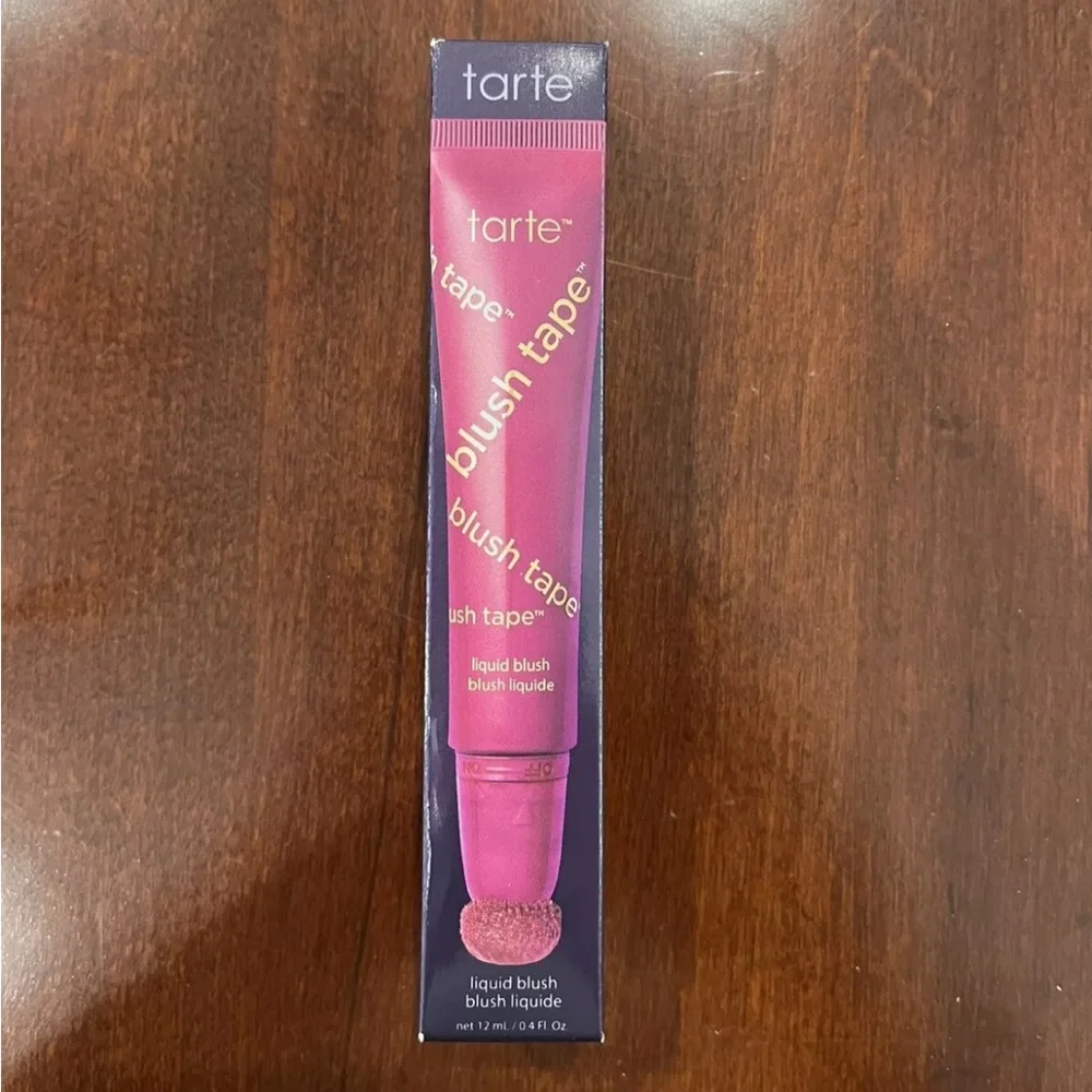 tarte Blush Tape Liquid Blush In Satin Pink Raspberry New In Box 💯 Authentic! - Picture 12 of 16